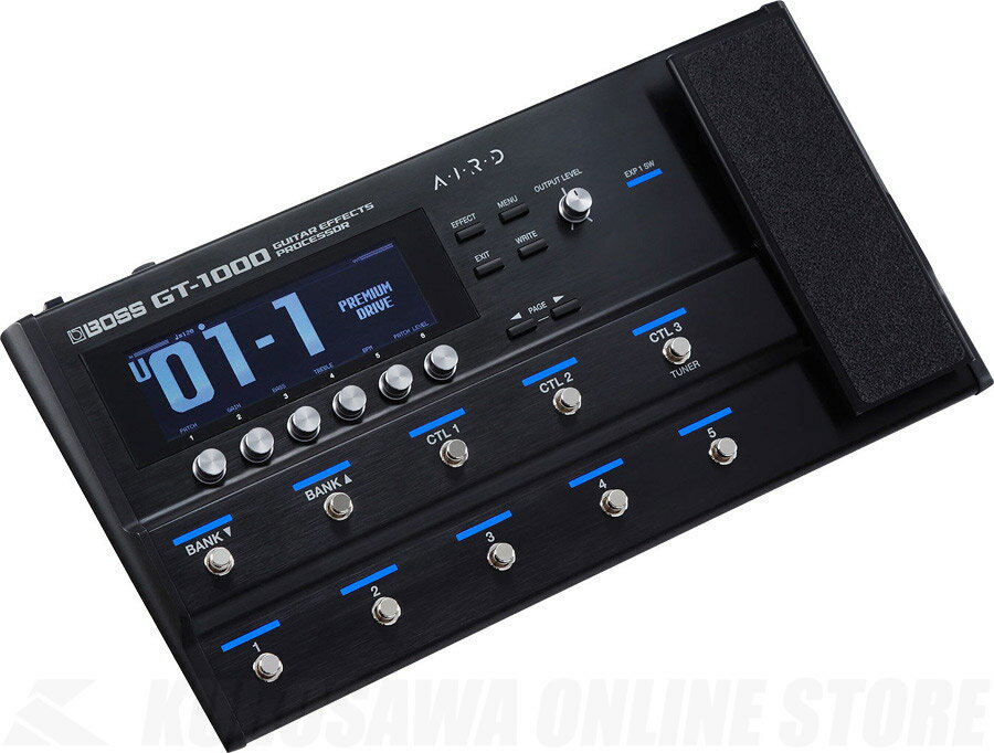 BOSS GT-1000 Guitar Effects Processor 《マルチエフェクトプロセッサー》(ご予約受付中)【ONLINE STORE】