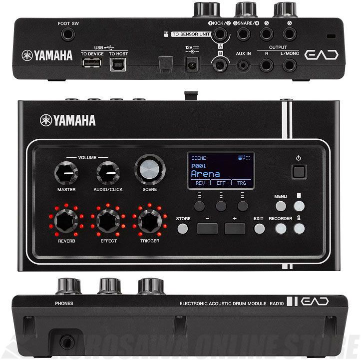 YAMAHA EAD10(エレクトロニックアコースティックドラムモジュール)(送料無料)(納期未定・ご予約受付中)【ONLINE STORE】