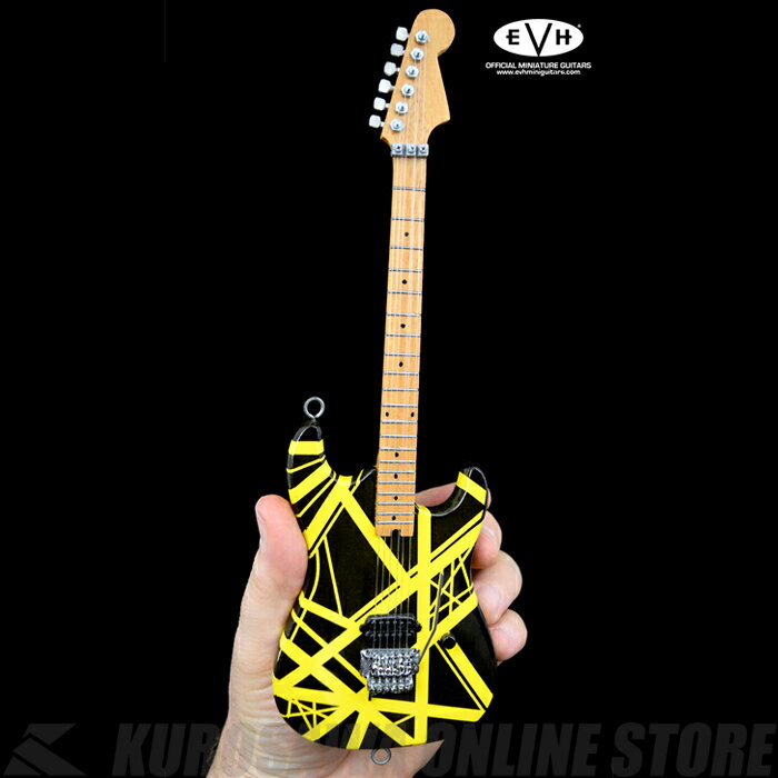 OFFICIAL EDWARD VAN HALEN EVH MINI GUITARS/Black and Yellow [Bumblebee]《ギターミニチュア》【ONLINE STORE】