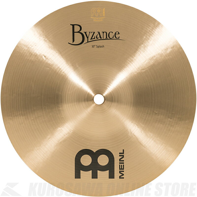 Meinl マイネル Byzance Traditional シリーズ Splash Cymbal 10