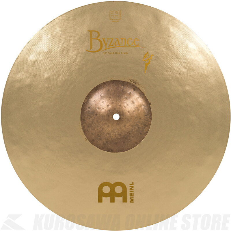 Meinl マイネル Byzance Vintage シリーズ Sand Crash 18" [B18SATC] クラッシュシンバル【ONLINE STORE】