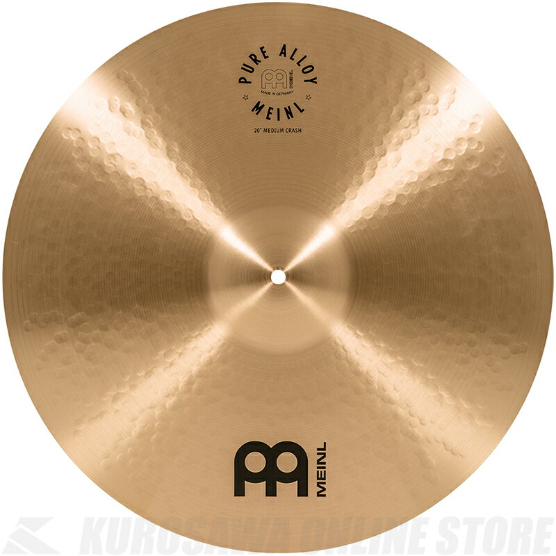 Meinl マイネル Pure Alloy シリーズ Crash 20" [PA20MC] クラッシュシンバル【ONLINE STORE】