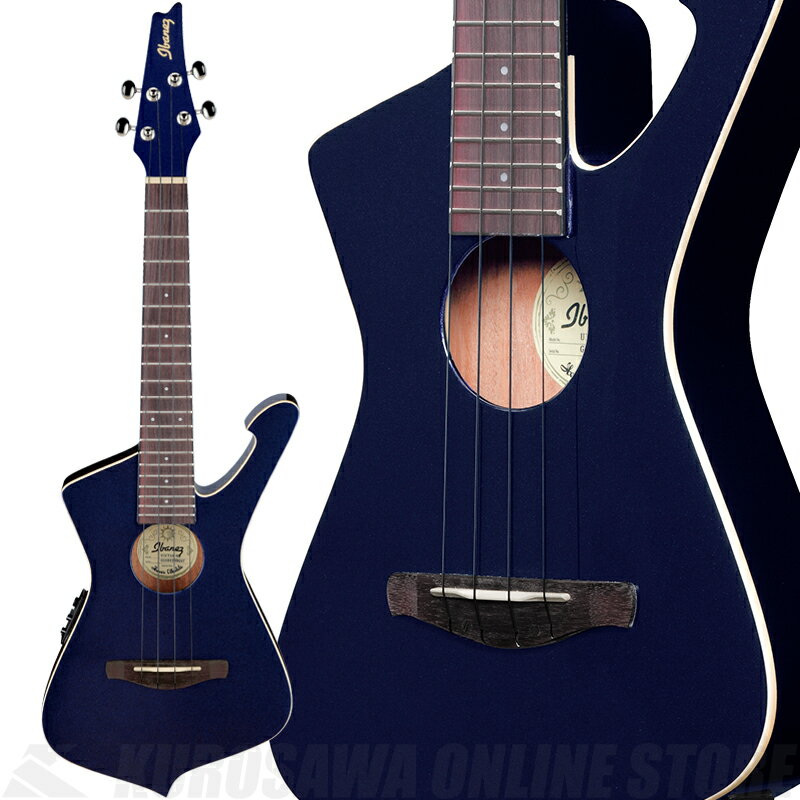 Ibanez UICT10 UICT10 MM(Midnight Metallic) Iceman Body Shape Tenor Ukulele 【送料無料】【ONLINE STORE】