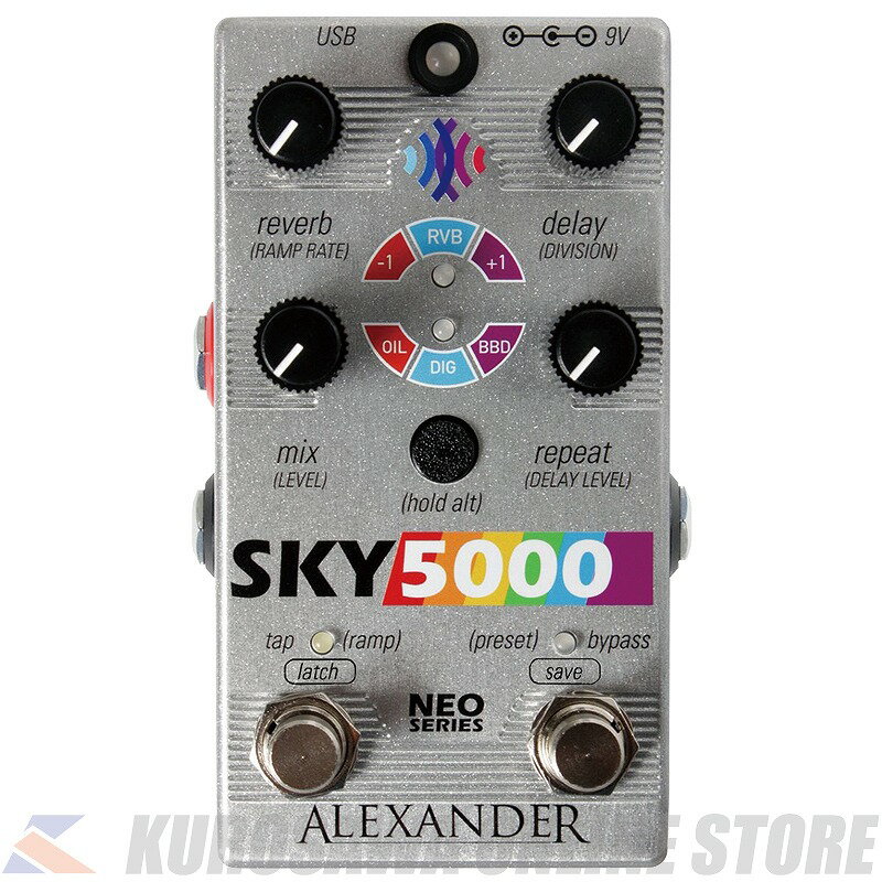 ギター用アクセサリー・パーツ, エフェクター Alexander Pedals Sky 5000 Reverb ()ONLINE STORE