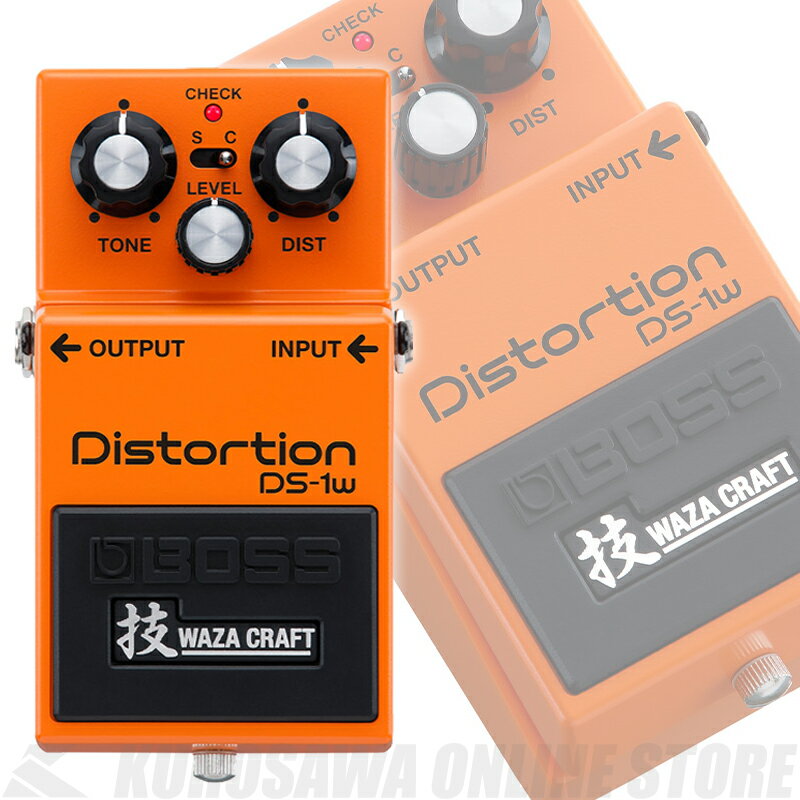 【エフェクター】《ボス》BOSS DS-1W WAZA CRAFT Distortion【ONLINE STORE】