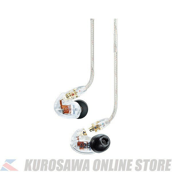 Shure SE425-CL-A [高遮音性イヤホン]【ONLINE STORE】