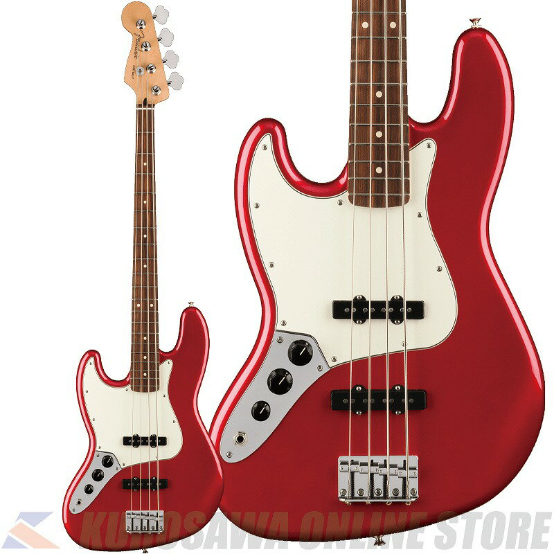 Fender Player Jazz Bass Handed Pau Ferro Candy Apple Red yP[uv[gz(\t)yONLINE STOREz
