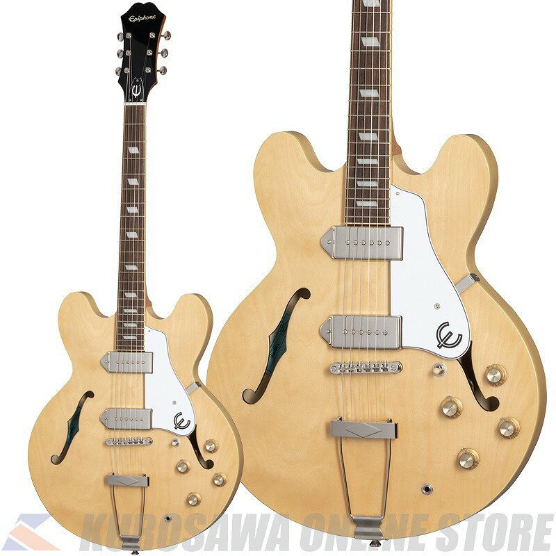 Epiphone Casino Natural 【アクセサリーセットプレゼント】【店頭未展示品】【即納可能!】【ONLINE STORE】