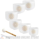 MEINL Sonic Energy ソルフェジオクリスタルボウルセット Solfeggio Crystal Singing Bowl Set [SOLCSBS...
