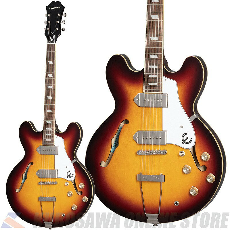 Epiphone Casino -Vintage Sunburst- 【アクセサリーセットプレゼント】【店頭未展示品】【即納可能 】【ONLINE STORE】