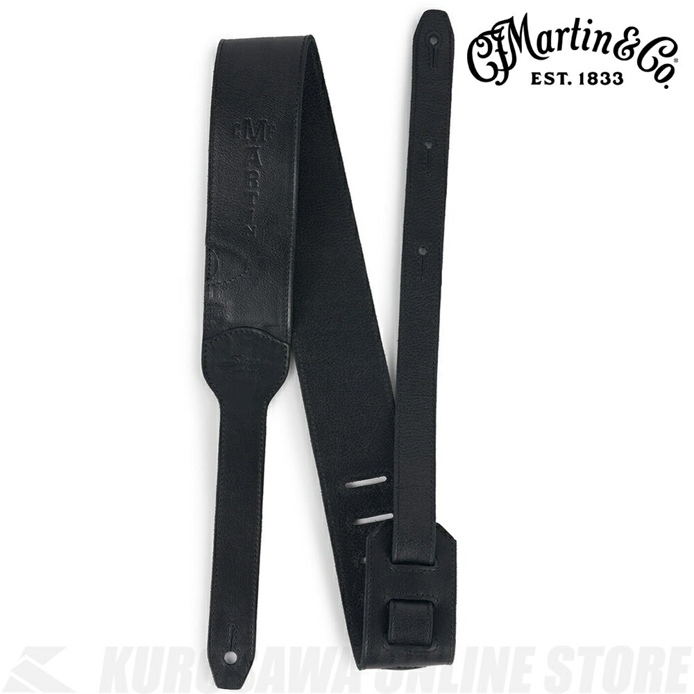 Martin MTN LUXE LEATHER STRAP BLK[18A0146]《レザーストラップ》【ONLINE STORE】