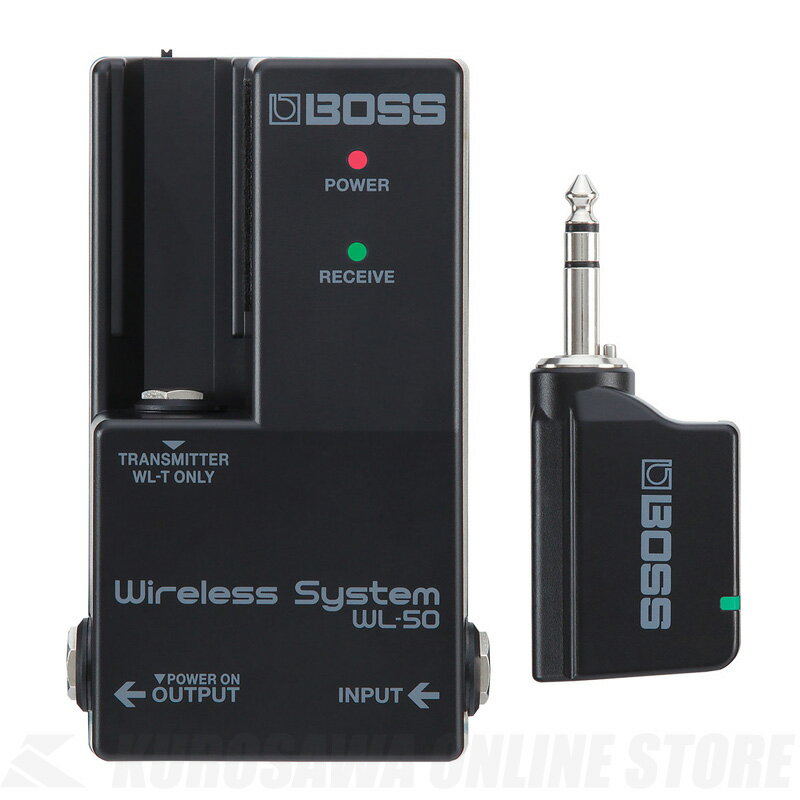 BOSS WL-50 （Guitar Wireless System）[WL-Series] ボス ワイヤレスシステム【ONLINE STORE】