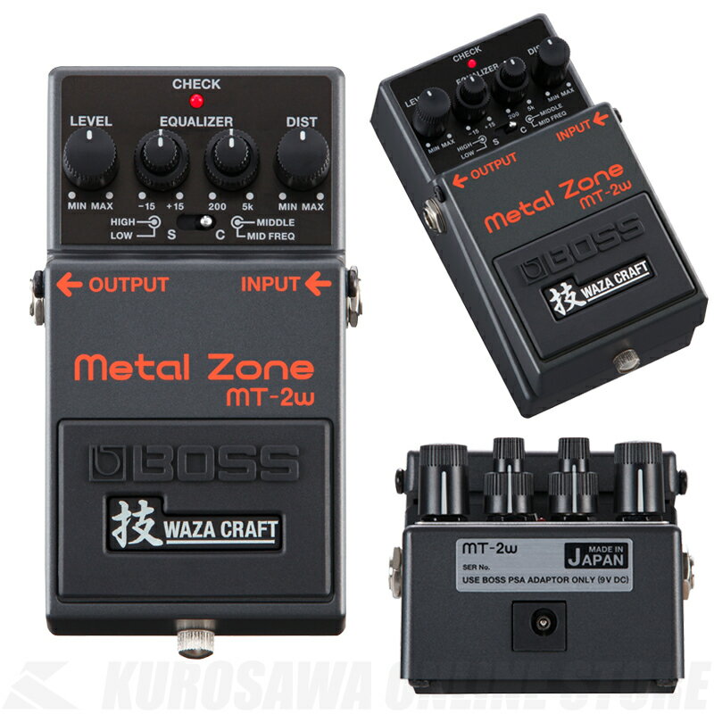 BOSS MT-2W （Metal Zone）「技 WAZA CRAFT」メタルゾーン（ご予約受付中）【ONLINE STORE】