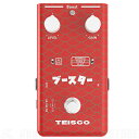 -Teisco BOOST PEDAL-後にモデル化されたビンテージプリアンプのように、 Teisco Boostはよりソフトでより有機的なクリッピングのための電界効果トランジスタ（FET）を搭載しており、 追加のヘッドルームのために電圧スイッチを介して24Vで動作できます。 -SPECIFICATIONS- ●Controls: Level, Gain, 9V/24V Switch, EQ, Buffer ●Power: Standard 9V DC with 2.1mm center-negative barrel ●Current: 65mA ●Switching: True bypass ●Dimensions: 72 x 132 x 31.4 mm (w/o feet, 32.8 mm w/ feet)