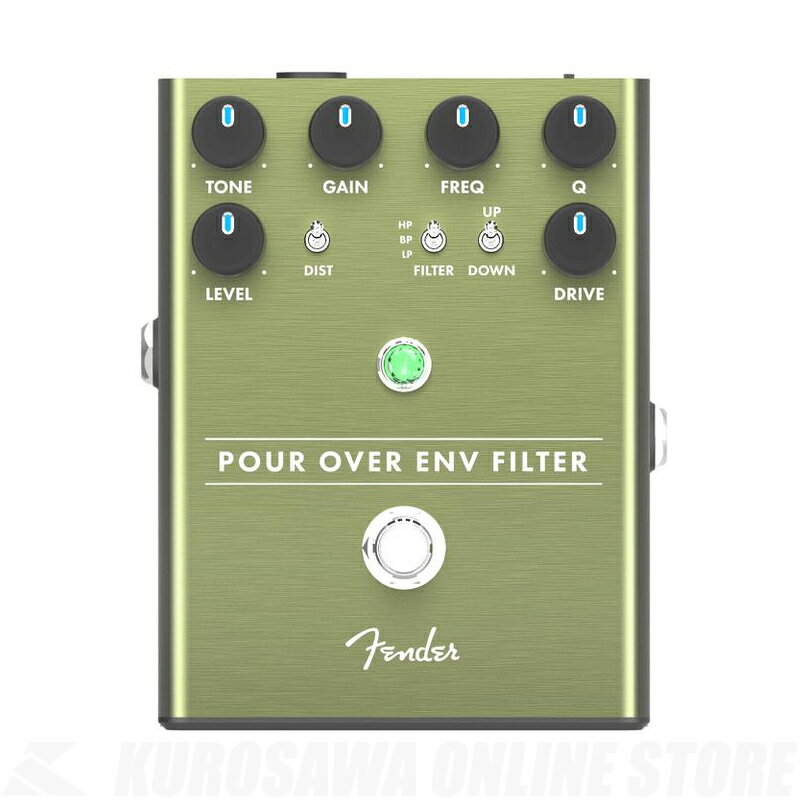 Fender POUR OVER ENVELOPE FILTER《エンヴェロープフィルターペダル》【送料無料】【ONLINE STORE】