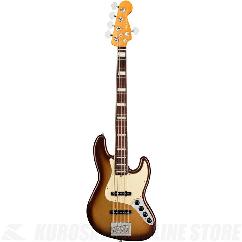 Fender American Ultra Jazz Bass V,Rosewood Fingerboard,Mocha Burst【小物セットプレゼント！】【ONLINE STORE】