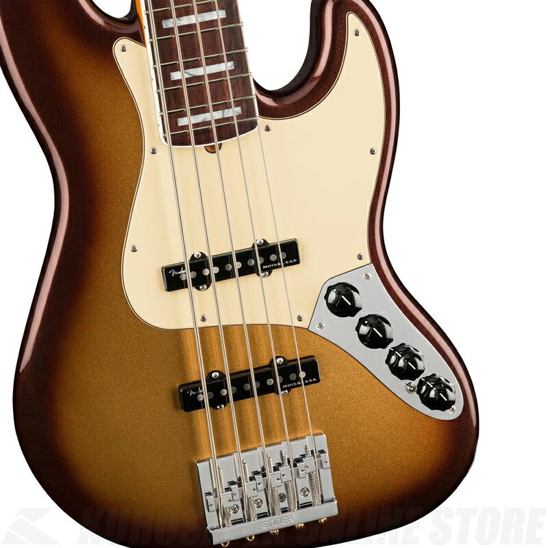 Fender American Ultra Jazz Bass V,Rosewood Fingerboard,Mocha Burst【小物セットプレゼント！】【ONLINE STORE】