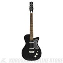 -JADE 57 LIMO BLACK-DANELECTRO の名機U2を忠実に再現しつつも、近代的な使いやすさも追加したモデルです。 元となったU-2はヴィンテージ価値が高まり、なんと$3,000で取引されています。 その憧れのギターを新たにDANELECTROが再現。 50年代に生産されたリップスティックピックアップのサウンドを再現した「50’s Lipstick」を採用。内部配線も当時の物を忠実に再現。 ノブ、ペグボタン、トラスロッドカバーなどのプラスチック部は経年劣化を再現したカラーリングを採用しビンテージ感を演出。 近代的な需要に応えるためにブリッジはアジャスタブルブリッジに変更し、ビンテージモデルよりも使いやすいモデルに仕上げました。 【50’s Lipstickについて】 1950年代の温かみのある美しい音色を再現したピックアップです。 マグネットは当時と同じアルニコ6を使用。 リップスティックチューブは80/20亜鉛真鍮合金製で、 当時、化粧品メーカーのマックスファクターから買ってきたチューブと同じ素材を選択。 これにより、暖かみのある低音、燃えるような中音、クリアな高音を実現しました。 これこそが本当のダンエレクトロサウンドと言えるでしょう。 -SPECIFICATIONS- トップ材:メゾナイト フレーム材:スプルース バック材:メゾナイト ネック材:メイプル フィンガーボード材:パーフェロー マシンヘッド:ダンエレクトロオリジナルVOSチューナー ハードウエア:クローム スケール:636mm ピックアップ:50’s Lipstick ブリッジ:アジャスタブル コントロール:2-ボリューム/2-トーン/ トグルスイッチ 付属品:ダンエレクトロオリジナルギグバッグ