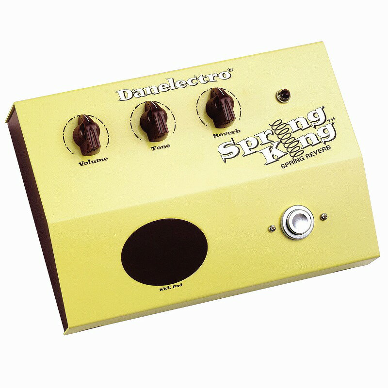 DANELECTRO エフェクター スプリングリバーブ SPRING KING DSR-1 【ONLINE STORE】