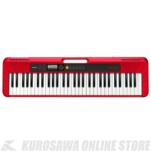 CASIO Casiotone CT-S200 RD【電子キーボード】【送料無料】【ONLINE STORE】