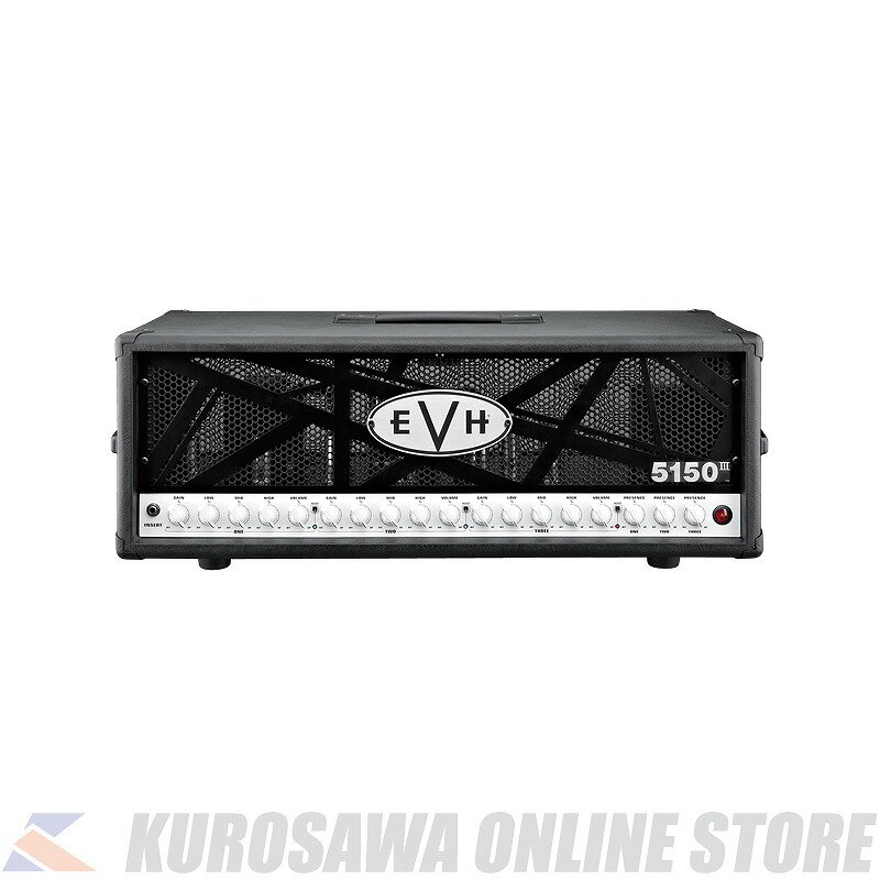 EVH 5150III 100W Head -Black- 100V JPN【受注生産品】 (ご予約受付中)【ONLINE STORE】