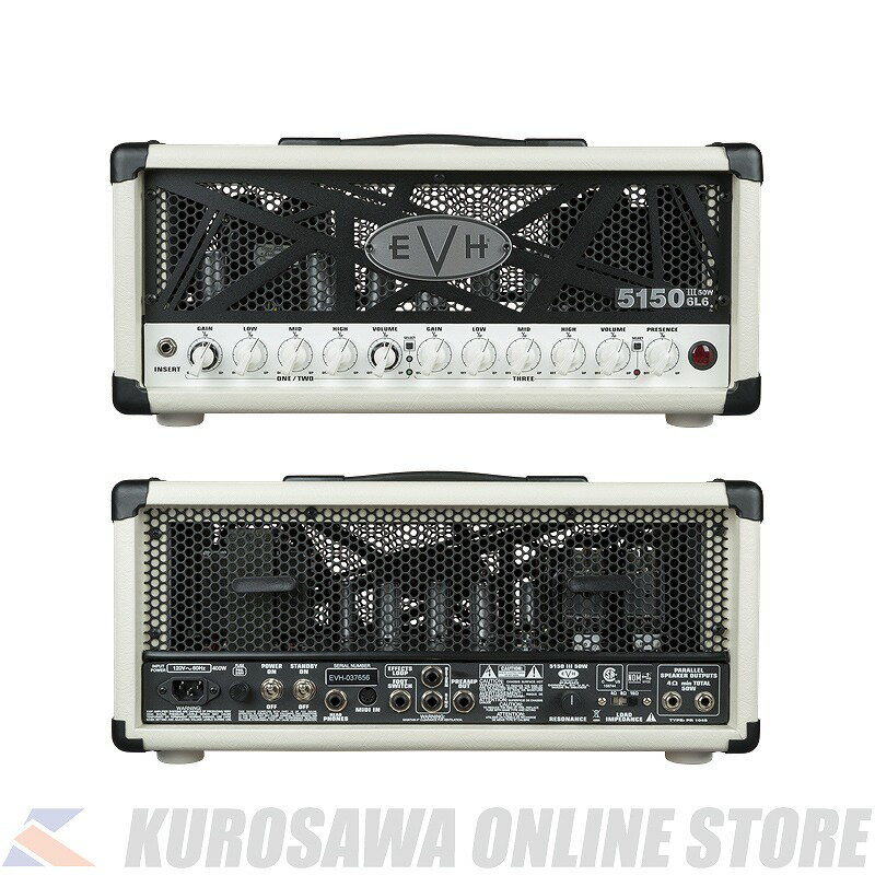 EVH 5150III 50W 6L6 Head -Ivory- 100V JPN (ご予約受付中)【ONLINE STORE】