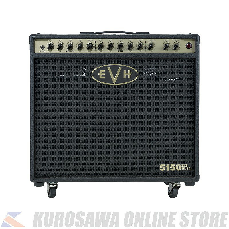 EVH 5150III 50W EL34 1x12 Combo -Black- 100V JPN (ご予約受付中)【ONLINE STORE】