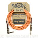 -CRUSH Instrument Cable- スタンダードでリーズナブルなCRUSHシリーズケーブル。 インストゥルメントケーブル（楽器用シールドケーブル）10ft/3m ストレート/L字型プラグ仕様。 外部被覆、プラグ根本のスリーブ・チューブ部分にはOrangeロゴ入り。 -SPEC- Lengths:10ft./ 3mSL Color:Orange