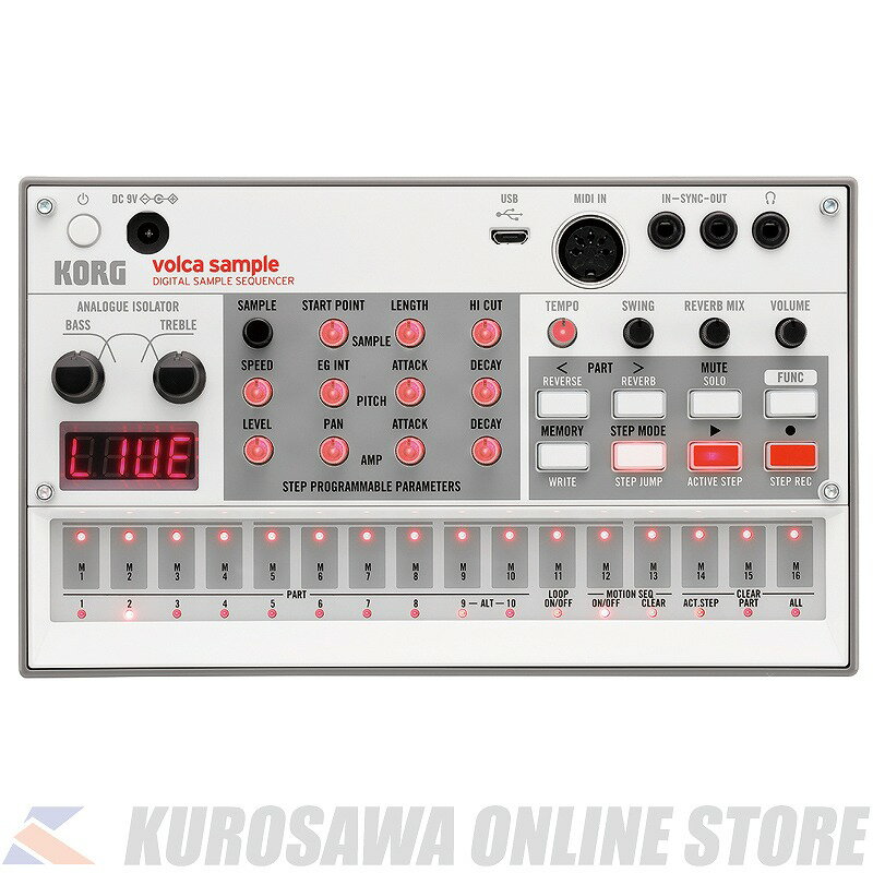 KORG volca sample2 [Digital Sample Sequencer] (ͽ)ONLINE STORE