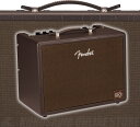 -Fender-音の整合性、パフォーマンス、そして素晴らしいヴァイブスを提供する高品位アコースティックギターアンプを作ることを目標に、Acoustic Junior GOは開発されました。このアンプは、可搬性に優れ、汎用性が高く、非常にシンプルな操作性を実現しています。 フェンダーでは、アコースティックギタリストを対象に、アコースティックアンプに何を求めているのかを調査しました。その結果、ほぼ満場一致で「軽量で大音量」、「可能な限りのポータブル性」、「素晴らしい自然なギタートーンの再生」、「ボーカルマイクの音質」、そして「洗練されたエフェクトオプション」というフィードバックを得ました。派手すぎず、繊細すぎず、クールであること。そして、シンプルで分かりやすく、購入しやすい価格であること。 Acoustic Junior GOアンプは、アコースティック／エレクトリックギターとボーカルに、フルでナチュラルな高品位パフォーマンスを提供します。このパワフルでポータブルなシステムには、楽器やマイク用に設計された2つのチャンネルがあり、それぞれにスタジオ品質のエフェクトが搭載されています。その他の便利な機能として、Bluetoothワイヤレスオーディオストリーミングとオンボードの60秒ルーパーを内蔵しています。充電式のバッテリーを使用しているので、壁からプラグを抜いてどこにでも音楽を持ち運べます。 -SPECIFICATIONS- モデルネーム Acoustic Junior GO, 100V JPN モデル番号 2314407000 原産国 CN カラー Dark Brown アンプタイプ Digital 入力 Two (2) Balanced 1/4" - XLR Combination キャビネット Lightweight Plywood ハンドル Leather Strap スピーカー One - 8" Cloth-Surround Low-Frequency Driver インピーダンス 4 ohms 寸法 14.00x18.00x14.00 IN 重量 26.00 LB ※画像はサンプルとなっております。実際の商品とは若干異なる場合がございますのであらかじめご了承下さい。