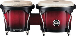 MEINL HB100 Wine Red Burst Headlinerシリーズウッドボンゴ[6 3/4" & 8"] 【マイネル】【G-CLUB渋谷】