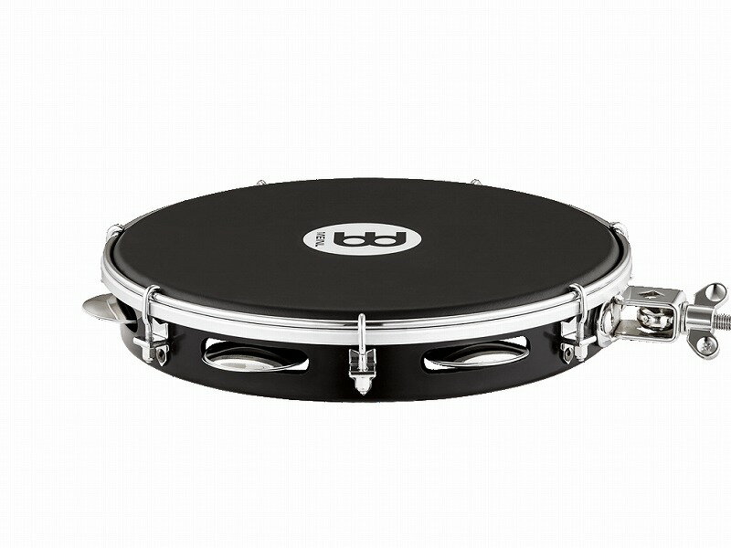 MEINL PA10A-BK-NH-H [Traditional ABS Pandeiro With Holder 10 ]【パンデイロ】【タンバリン】 【マイネル】【G-CLUB渋谷】