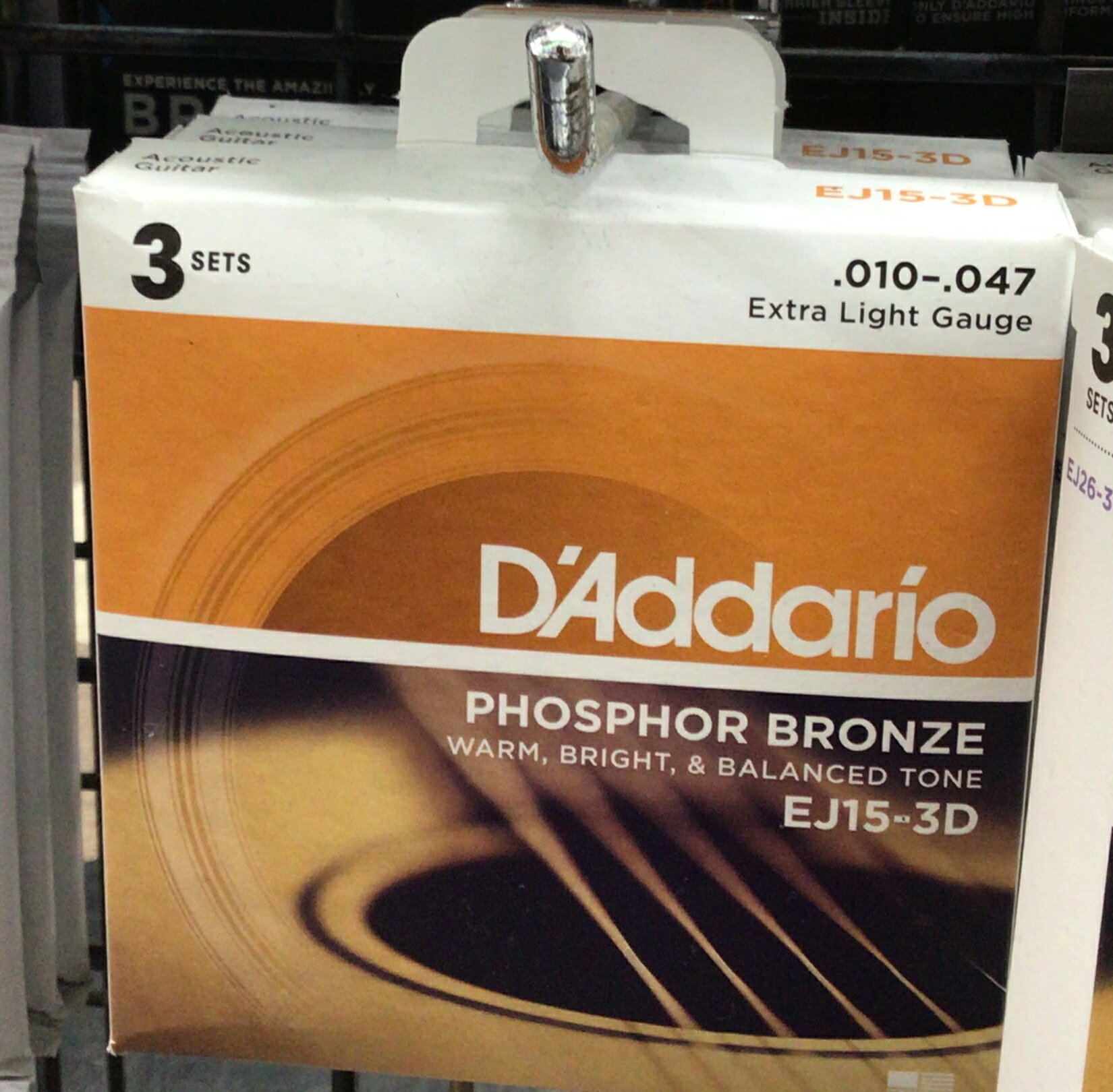 ¨ǼD'Addario EJ15-3DڥݥȡȯۡG-CLUBë