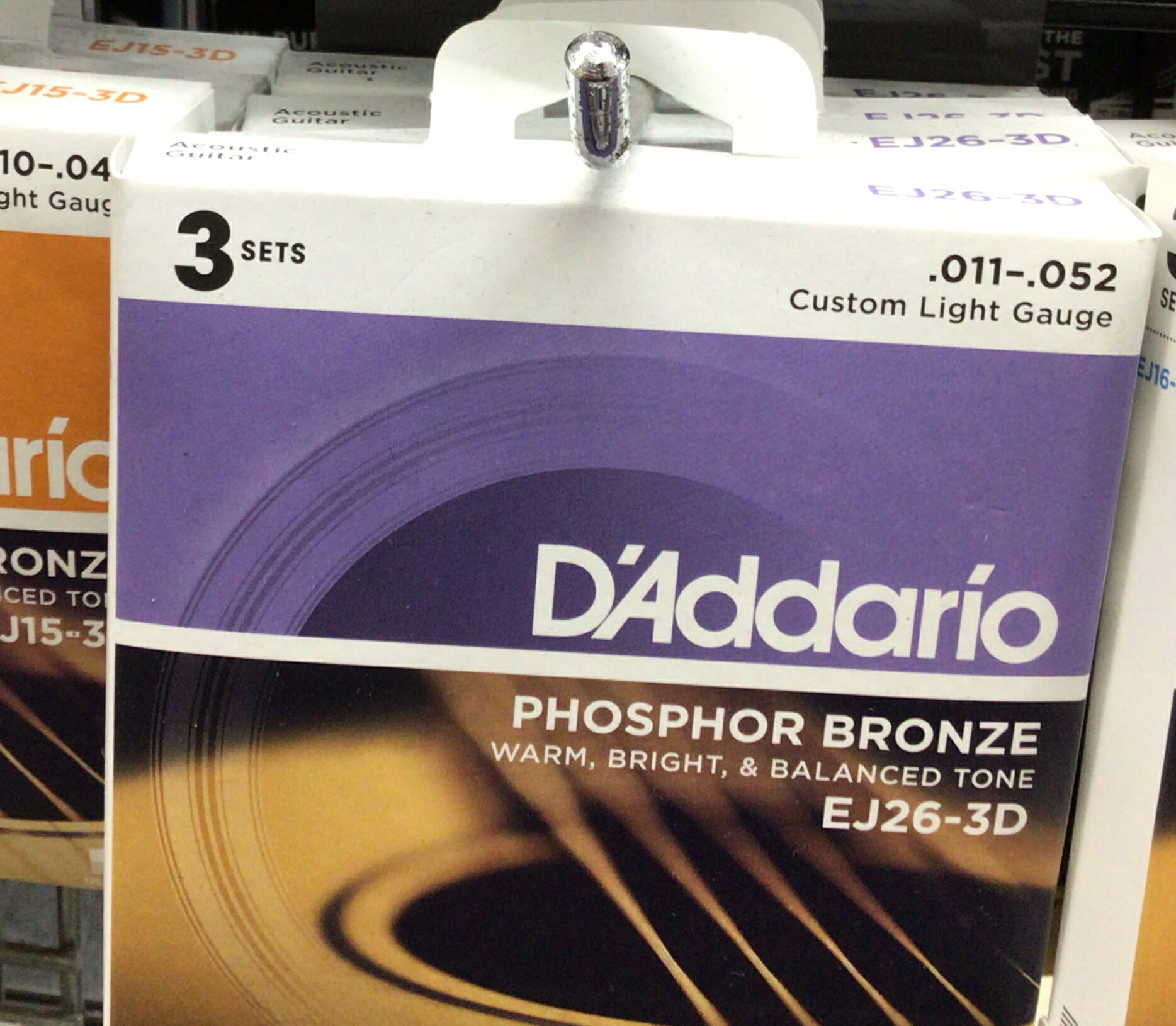 ¨ǼD'Addario EJ26-3DڥݥȡȯۡG-CLUBë