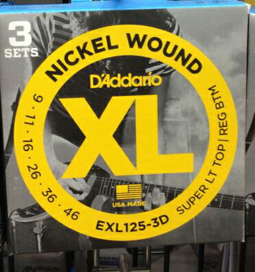 ¨ǼD'Addario EXL125-3DڥݥȡȯۡG-CLUBë
