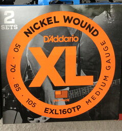 【即納】D'Addario EXL160TP【ポスト投函発送】【G-CLUB渋谷】