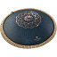 MEINL Sonic Energy OSTD2NBE Octave Steel Tongue Drum, D Amara, Navy Blue, Engraved floral design G-CLUBë