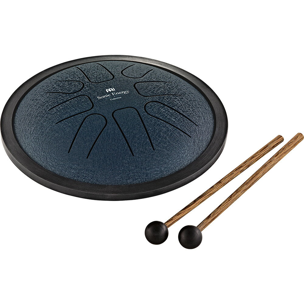 MEINL Sonic Energy SSTD2NB Small Steel Tongue Drum, G Minor, Navy Blue G-CLUBë