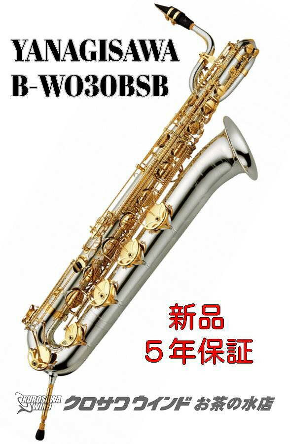 YANAGISAWA ヤナギサワ B-WO30BSB【新品】【ヘヴィーモデル】【レスト付き】【銀製管体】【ウインドお茶の水】