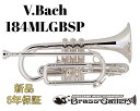 V.Bach 184MLGBSP【お取り寄せ】【新品】【コルネット】【バック】【ショート管】【ゴールドブラスベル】【Stradivarius / ストラッド】【送料無料】【金管楽器専門店】【BrassGalley / ブラスギャラリー】【ウインドお茶の水】