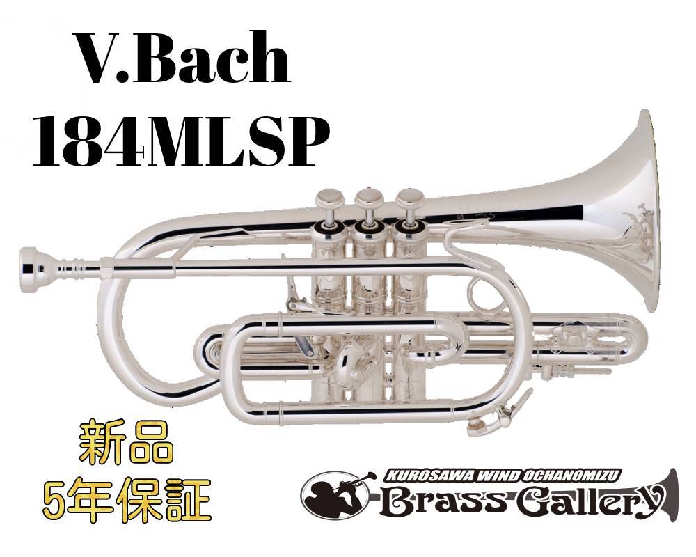 V.Bach バックの創造者ヴィンセント・バックは、自分自身が、設計者・製作者・プレーヤーとして全て一流という才能を持った人物でした。 1890年、ウイーンで生まれたヴィンセント・シュローテンバッハはサウンドに惹かれてトランペットの演奏を始めます。 彼はまた技術の才に長け、機械工学の学位を習得しますが将来を約束されたエンジニアとしての道ではなく音楽家としての道を進みました。 英語読みの芸名「ヴィンセント・バック」として、ヨーロッパ各国でリサイタルを行い優れたソリストとして名声を高めました。 演奏活動を続けているうちにマウスピースの重要性を痛感し、高品質のマウスピース製作への情熱に目覚めたヴィンセントはニューヨークのセルマー・ミュージックストアの裏に工房を作り、マウスピースの改造と製作を始めました。 そして1918年に、本格的にマウスピース製作を始めます。 当時のマウスピースの価格が1ドル50セント程度のところバックのマウスピースは50ドルで販売されましたが、高い評価を得て事業としても急速に成長を遂げていきました。 バック・トロンボーンは、1928年に生まれました。 優れた設計、高品質とサービスにより、見事に成長を続けました。 &nbsp; 184MLSP 184ML SPは、ショートタイプコルネット Stradivarius(ストラッド)モデル です。 ブリティッシュスタイルのショートモデル(ショートコルネット)で、柔らかなサウンドが特長です。 銀メッキ仕上げにより音のまとまりも生まれます。 調子：B♭ イエローブラス・銀メッキ仕上げ ベル：184 マウスパイプ：184 ボア：ML(11.66mm /.459インチ) ◎付属：マウスピース・ケース 　　　 (マウスピースのモデルについてはお問い合わせください。) &nbsp; ーーーーーーーーーーーーーーーーーーーーーーーーーーーーーーーーーーーーーーーーーーーーーーーーーーーーーーーーーー ＊184Lモデルをご希望の方は、別途金額と納期をお伝えしますのでご連絡ください。 &nbsp; オプションなど特注も承ります！ ☆オプション 　【彫刻】のオプションをご希望の方はお問い合わせくださいませ。 　彫刻の種類は『アニヴァーサリー・スタンダード・デラックス』となります。 　金額や納期はこちらからご連絡致します。 　※なお特注品は、【先に全額お支払いを頂いてから正式注文】となります。 　　正式注文後のご注文キャンセルはできかねますので、あらかじめご了承くださいませ。 ☆金メッキ仕上げの特注 　ご希望の方はお問い合わせくださいませ。金額や納期はこちらからご連絡致します。 　※なお特注品は、【先に全額お支払いを頂いてから正式注文】となります。 　　正式注文後のご注文キャンセルはできかねますので、あらかじめご了承くださいませ。 &nbsp; 保証・お問い合わせ等 &nbsp; お問い合わせは下記までどうぞ!! クロサワウインドお茶の水店 金管楽器専門店　BrassGalley/ブラスギャラリー 03-5259-8191 windocha@kurosawagakki.com ■お支払い方法に関しましては 銀行振込、代金引換、各種クレジットカード、 ショッピングクレジットの分割払いがご利用頂けます。 ■こちらの商品は【お取り寄せ】となります。 　常時在庫しておりませんのでご注意ください。 ■取引先在庫有りの場合は、1～2日で当店到着となります。 　取引先欠品の可能性もございます。その場合は『ご予約を入れてお待ち頂く』か、『ご注文キャンセル』のいずれかをお伺いいたします。 　入荷期間に関してはその時々のタイミングによってきますので、数日もしくは数週間お待ち頂くこともあれば、 　1か月～2か月、あるいはそれ以上お待ち頂く可能性もございます。 　なお、お伝えする納期は多少前後する可能性もございますのであらかじめご了承くださいませ。 　変更があった場合はこちらからご連絡を致します。 ■お客様都合による返品・交換はできかねますのであらかじめご了承くださいませ。 ■新品商品には 税別10万円未満の本体【メーカー保証(ご購入日から1年) ＋当社保証(ご購入日から1年)】 税別10万円以上の本体【メーカー保証(ご購入日から1年) ＋当社保証(ご購入日から5年)】 でご案内をしております。 店頭・通販どちらをご利用頂いても保証期間は変わりありません。 ※抜き差し管やスライド・ピストン・ロータリー調整は、保証期間内であれば無料となります。 ※管内洗浄やパーツ交換を伴う修理、落下等により生じた故障および損害は有料修理となります。 修理に関してご質問がございましたらお気軽にご相談ください。 ■当社リペアマンが最終点検、調整をさせて頂いてから発送致しますのでご安心くださいませ。 ◎ご質問がございましたら『お茶の水店　2F金管フロア 藤江』までお問い合わせください。 ご覧の商品以外にも在庫多数! アクセサリーもケースも大特価でご案内! 金管楽器専門店　BrassGalley/ブラスギャラリーです!