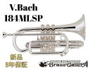 V.Bach 184MLSP【お取り寄せ】【新品】【コルネット】【バック】【ショート管】【イエローブラスベル】【Stradivarius / ストラッド】【送料無料】【金管楽器専門店】【BrassGalley / ブラスギャラリー】【ウインドお茶の水】