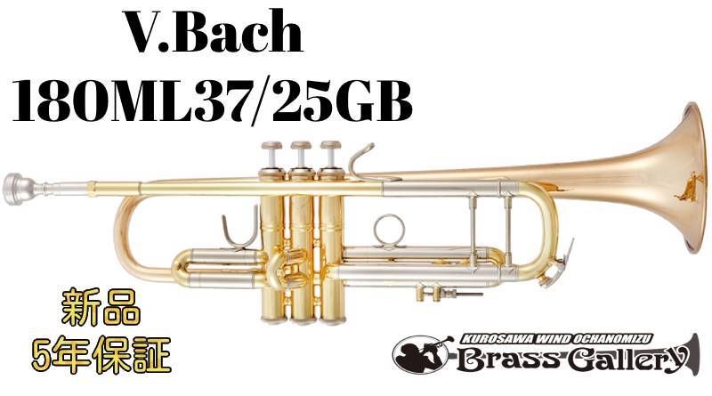 V.Bach 180ML37GB【お取り寄せ】【新品】【トランペット】【バック】【ゴールドブラスベル】【Stradivarius/ストラッド】【金管楽器専門店】【BrassGalley / ブラスギャラリー】【ウインドお茶の水】