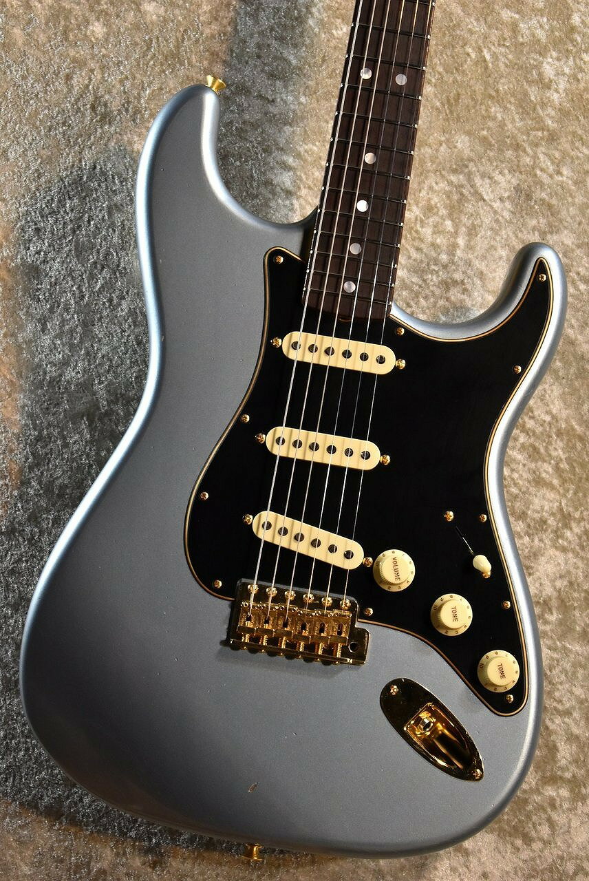 Fender Custom Shop Limited 1965 Dual Mag Stratocaster Journeyman Relic Aged Ice Blue Metallic CZ570915【漆黒指板個体!】【横浜店】