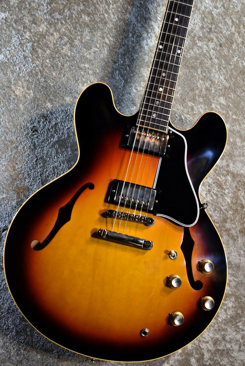 Gibson Custom Shop Historic Collection 1961 ES-335 Reissue VOS Vintage Burst 130721【スリムネック 軽量3.52Kg】【横浜店】