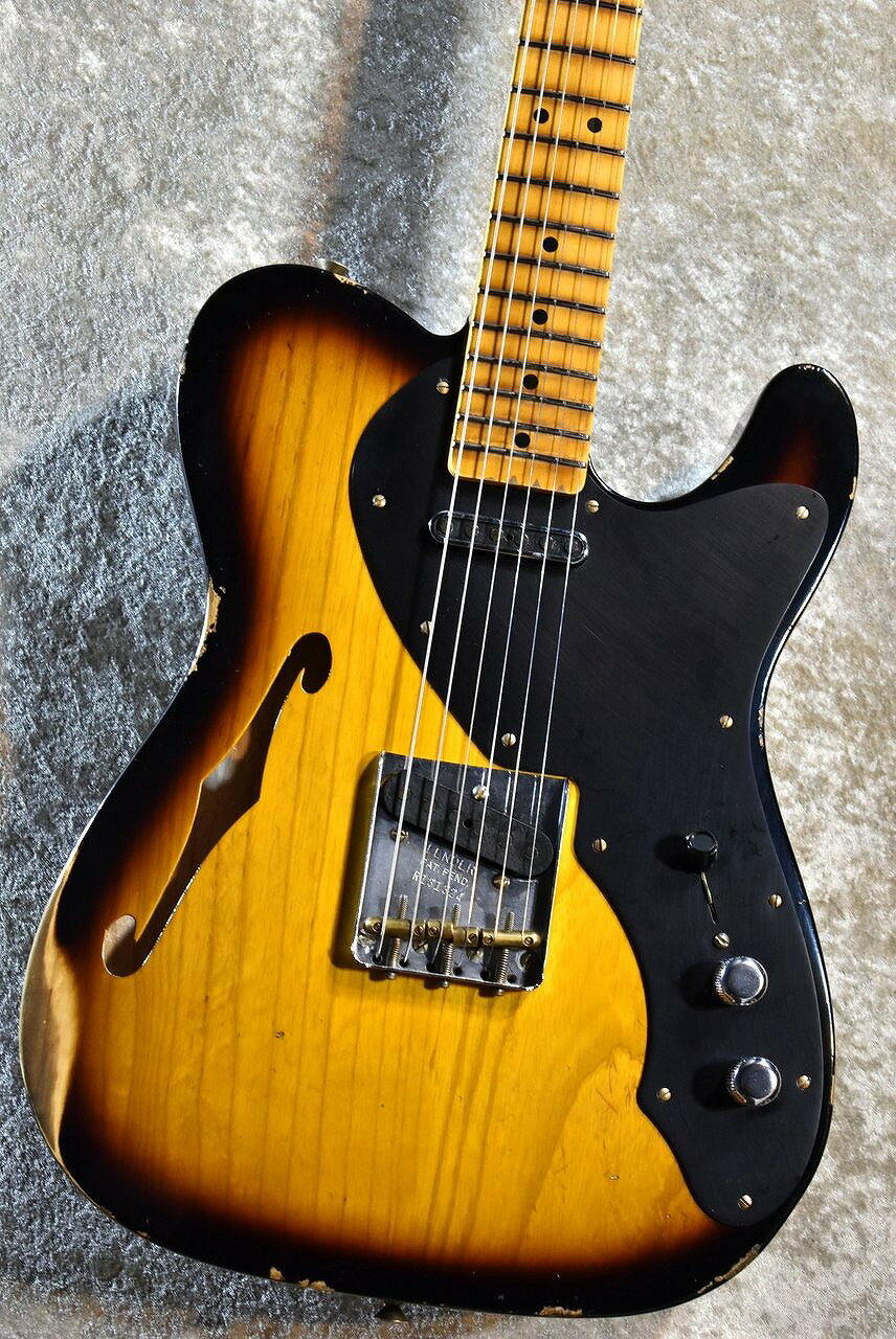 Fender Custom Shop LTD Nocaster Thinline Relic Aged 2 Tone Sunburst R131324