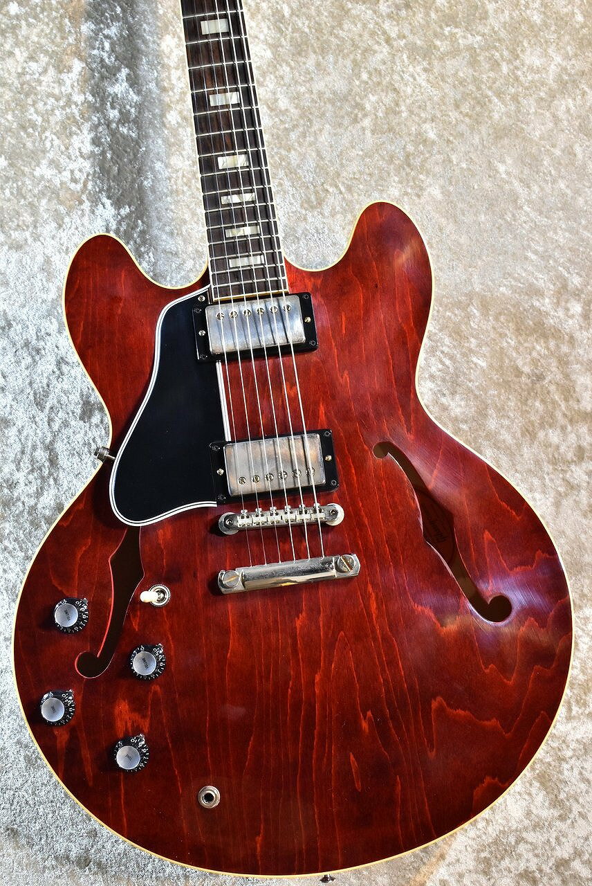 Gibson Custom Shop Historic Collection 1964 ES-335 Left Hand VOS D.Stain A.Red 130441【現地選定品 軽量3.39kg】【横浜店】