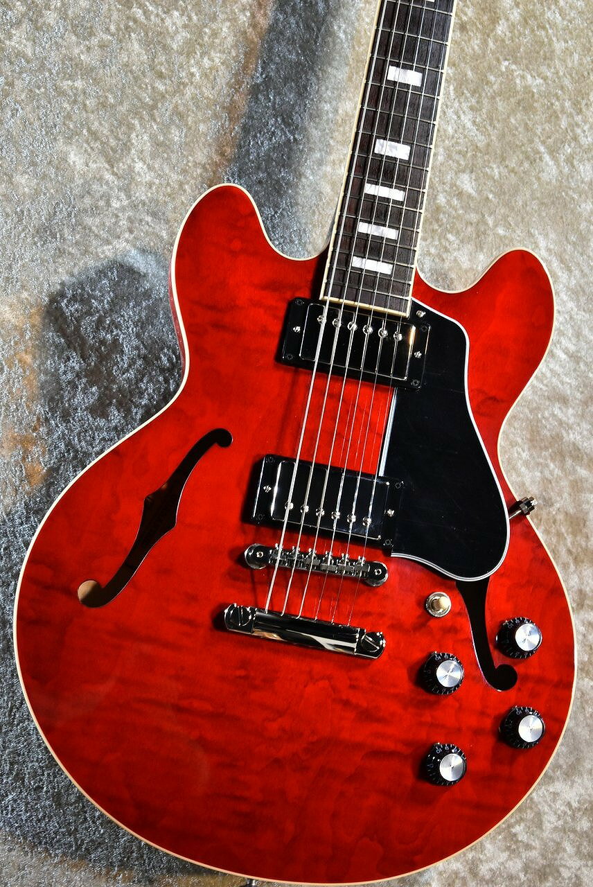 Gibson ES-339 Figured Sixties Cherry 213530906【チョイ傷特価 漆黒指板 軽量3.34kg】【横浜店】