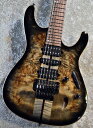 Ibanez S1070PBZ Charcoal Black Burst I240210694【軽量3.21kg /SPOTモデル】【Poplar Burl Top】【横浜店】