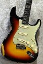 Fender Custom Shop 1962 Stratocaster Relic 3 Color Sunburst CZ586463【軽量3.33kg、漆黒指板個体】【横浜店】